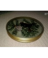 Clear Glass Bird Cardinal Plates - Gold - NO Packaging - SET OF 4 - READ - €19,61 EUR