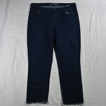 Old Navy 18 Tall Rockstar Skinny High Rise Dark Rinse Stretch Womens Jeans - £12.78 GBP