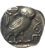 Tetradracma clásico de Atenas Restrike con Atenea y el búho de la sabiduría - $18.69 CAD