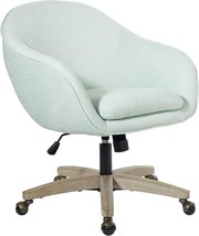 OSP Home Furnishings Nora Office Chair, Mint - £198.94 GBP