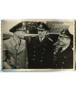 German WWII Photo Kriegsmarine Officers Knight&#39;s Cross Recipient 01412 - £11.78 GBP