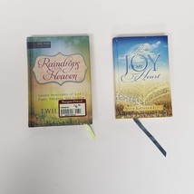 2 Devotional Books Daily Joy of My Heart Raindrops from Heaven One Year - £4.79 GBP