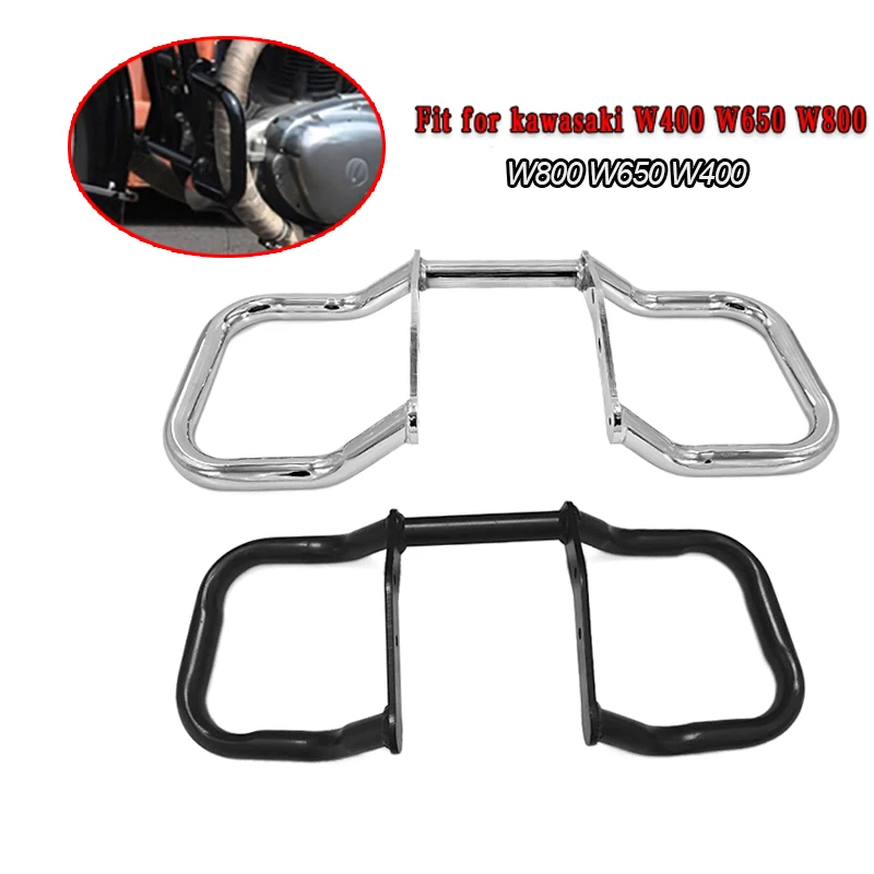 Motorcycle Highway Engine Guard Crash Protect bars Fit for kawasaki W400 W650 - £86.55 GBP+