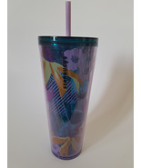 Starbucks 2022 Spring Floral Tumbler Cup 24oz Venti  - $14.01