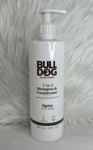 Bulldog Men&#39;s 2-In-1 Shampoo &amp; Conditioner Alpine Scent 12oz-NEW! - £7.56 GBP