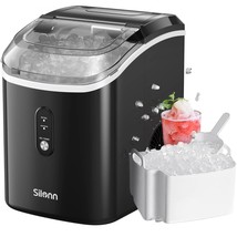 Nugget Countertop Ice Maker, Chewable Pellet Ice Machine With Self-Cleaning Func - £224.26 GBP