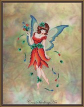 Sale!!! Anneke, The Tulip Fairy By Cross Stitching Art Design - £31.06 GBP+