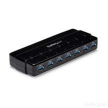 StarTech.com 7 Port USB 3.0 Hub  Up To 5 Gbps  7 x USB  Universal Multi Port USB - £86.25 GBP