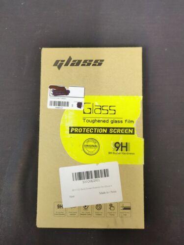 Glass 4 pack screen protector for iPhone 8 - $1.97