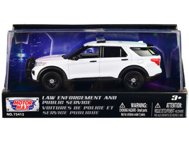 2022 Ford Police Interceptor Utility Plain White Law Enforcement &amp; Public Servic - £20.95 GBP