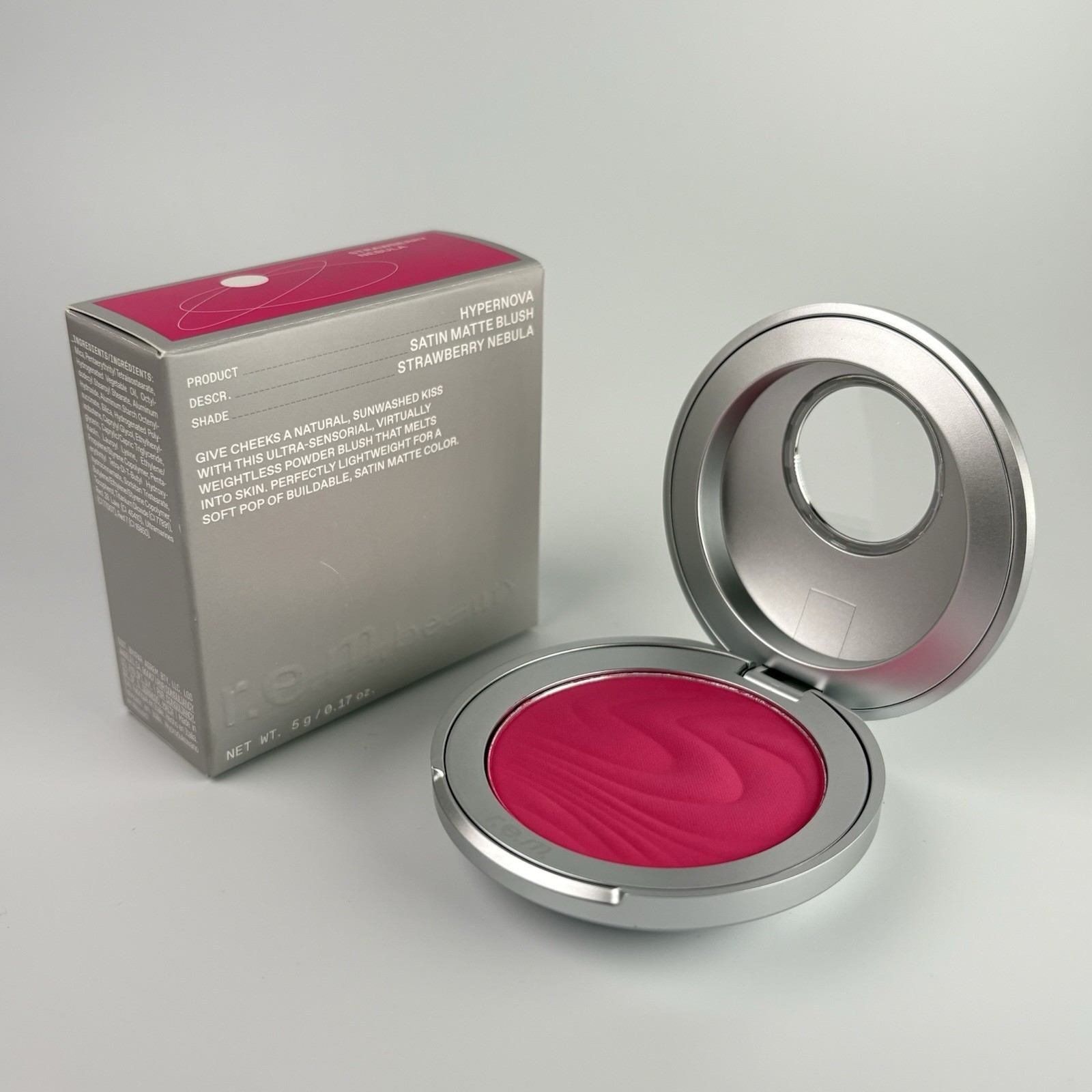 R.E.M. Beauty - Hypernova Satin Matte Blush - Strawberry Nebula - 0.17 O... - $19.79