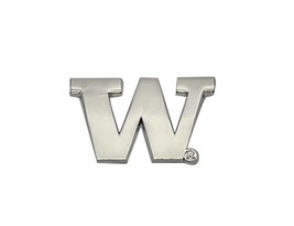 Washington Huskies Auto Emblem Metal Car Decal / Refrigerator Magnet - £9.50 GBP