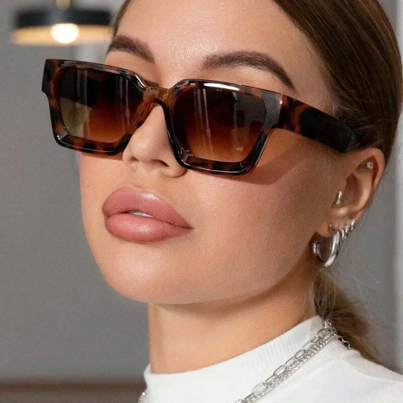 Unisex Retro Classic Square Sunglasses Vintage UV Protection - $27.00