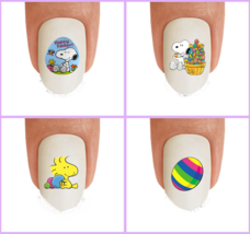 1 Set Easter Snopy Color Egg Basket Waterslide Nail Decal Transfers #MNMZ - £4.71 GBP
