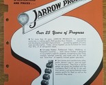 Vintage 1950s Jarrow Products Catalog and Price List Gaskets and Seals - £14.41 GBP