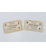Vintage LOT of (2) Presidents First Lady SPA Full Facility Membership ID... - $12.33 CAD