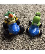McDonald’s Happy Meal 2024 Mario Kart Deluxe 8 Lot Bowser Yoshi Loose No... - €7,70 EUR