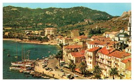 France Calvi on the island of Corsica Pan Am Airline Issued Postcard  - £14.70 GBP