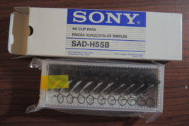 Sony SAD-H55B Lavalier Microphone Clip Pack New In Box Lot Of 10 Free Shipping - $77.17