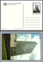 1989 UNITED NATIONS Postal Card - New York, Headquarters, Unused T10 - £2.36 GBP