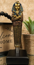 Ancient Egyptian King Pharaoh Tut Sarcophagus Novelty Beer Tap Handle Figurine - $47.99