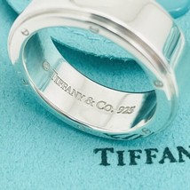 Size 12.5 Tiffany Metropolis Ring Mens Unisex in Sterling Silver - £566.83 GBP