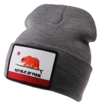 Team Phun Grigio Repubblica Di California Orso Surf Fold Polsino Maglia ... - $237.44 MXN