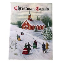 Vintage Christmas Carols Sheet Music Mayfield&#39;s Creamery Athens TN Holiday Art - £15.67 GBP