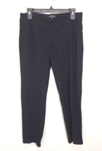 Eileen Fisher Black Elastic Waist Pull-On Pants Sz Small Viscose Nylon S... - €17,81 EUR