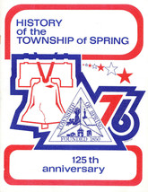 125th Anniversary History of Spring Township Berks County, PA (1975) - £11.94 GBP