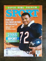 Sport Magazine February 1986 William Refrigerator Perry Super Bowl Preview  1222 - £5.56 GBP