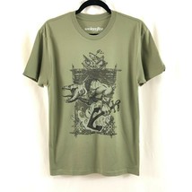 WeLoveFine Steam Workshop Mens T Shirt Ravaging Tidehunter Olive Green S... - £7.66 GBP