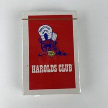 Vintage Harolds Club Hotel Casino Reno deck of playing cards sealed - £3.93 GBP