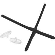 Black Ear Socks&amp;Nosepads Kits for-Oakley Keel Blade OX3125 OX3122 - $15.83