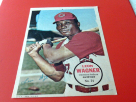 1967 Topps Pin Up # 24 Leon Wagner Ex / Near Mint !! - £23.48 GBP