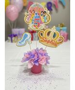 Personalized Princess Birthday Centerpiece | Princess Party Table Decor ... - $20.00