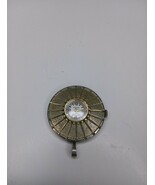 Vintage Nassau Pendant Watch Gold Tone Manual Wind 17 Jewel Shock Resistant - $339.25 MXN