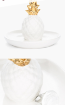 Oak Lane Ceramic Pineapple Ring Holder Jewelry Dish NIB from Chico&#39;s - £11.96 GBP