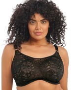 SALE ITEM ~ Elomi Kelsey Bralette Underwire Black Lace Bra ~ 300524 - $39.00