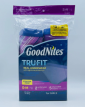 Goodnites TRU-FIT Underwear w/ Nighttime Protection Starter Pack Girls S/M - £29.10 GBP