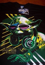 Star Wars Yoda With Headphones T-Shirt Large New w/ Tag - £15.79 GBP