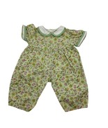 American Girl Bitty Baby Gardening Outfit Overalls 15&quot; Doll Clothing - $24.00