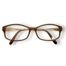 Superflex Women&#39;s Brown Gold Eyeglasses Frames SF-486 54-15-140 mm - £25.07 GBP