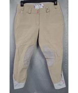 Tredstep Symphony Equestrian Riding Breeches Pants Womens 32R Beige EU 46R - $37.68 CAD