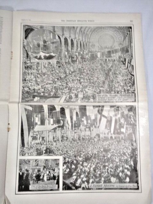 The Christian Endeavor World Newspaper The Golden Rule August 1900 Antique Gift Item image 6