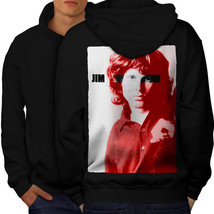 Singer Musician Sweatshirt Hoody Jim Morrison Men Hoodie Back - £17.18 GBP