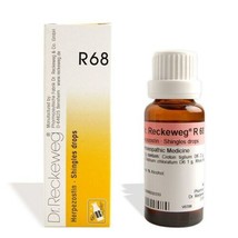 Dr Reckeweg R68 Drops 22ml Pack Made in Germany OTC Homeopathic Drops - $12.35