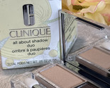 Clinique All About Shadow Duo ~ 06 Neutral Territory ~ .05oz Full Size N... - $425.93 MXN