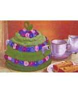 Vintage Tea Cosy Knitting Pattern Penelope #1352 Floral Glories Picot Fr... - £1.64 GBP