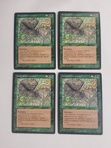 MTG Playset 4x Land Leeches (French Renaissance (BB)/Green/C) - BGM - £1.86 GBP